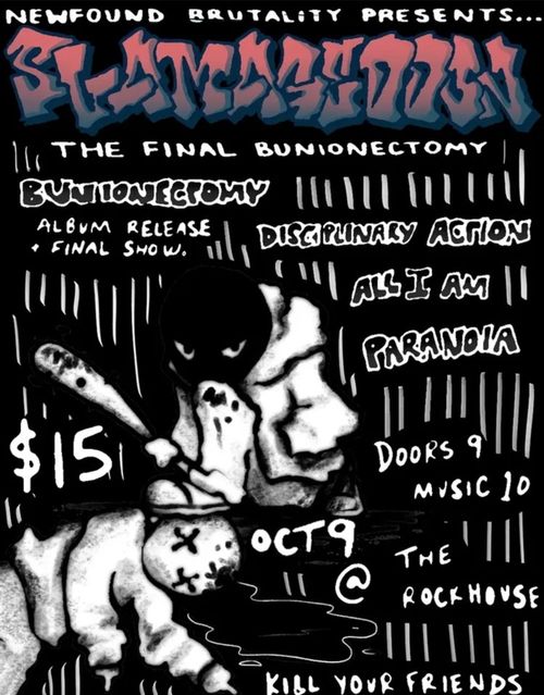 Final Bunionectomy Show & Album Release